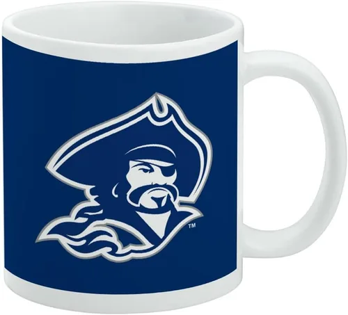 Vista 370 de Taza de cerámica con el logotipo principal de la Universidad Rider, taza de regalo novedosa para café, té y bebidas calientes, 11oz, blanca