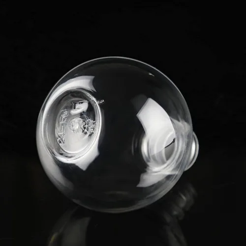 Vista 6 de SEWACC Botella de plástico transparente de 5.1 fl oz, botella de plástico transparente con forma de bombilla redonda, envases de bombilla