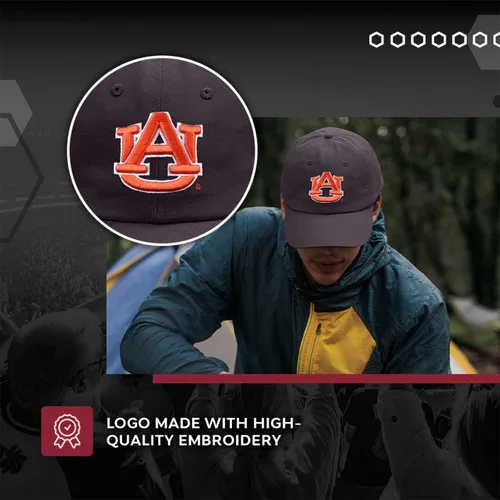 Vista 5 de The Game NCAA - Gorra con logotipo de ajuste relajado para adultos, logotipo bordado, 100% algodón, eleva tu estilo y muestra tu espíritu