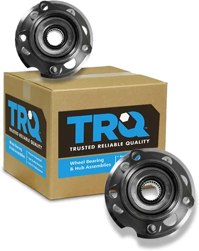 Vista 32 de TRQ Juego de 2 rodamientos de rueda delantera y conjunto de cubo compatible con Tesla 3 2020 Y 2018-2019 para Tesla 3 2020 Tesla Y AWD 2018-2019