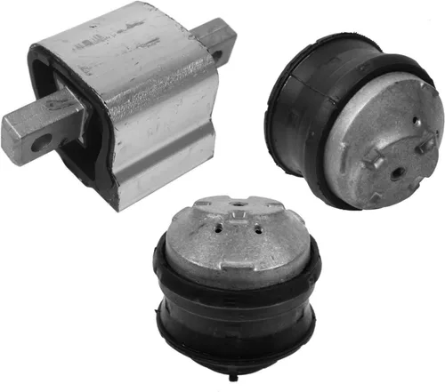 Vista 166 de TRQ Kit de montaje de motor de transmisión de motor de 5 piezas compatible con Ford Five Hundred Montego 6sp Auto AT 2005 - 2007
