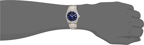 Vista 5 de Tissot Tissot PRX - Reloj unisex de cuarzo con caja de acero inoxidable 316L color gris acero inoxidable 11 T1372101104100 gris Reloj de cuarzo