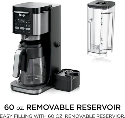 Vista 14 de [Usado] Ninja Cafetera de goteo Máquina de café DualBrew Pro caliente y helada Uso con cápsulas de café K-Cup 3 estilos de preparación