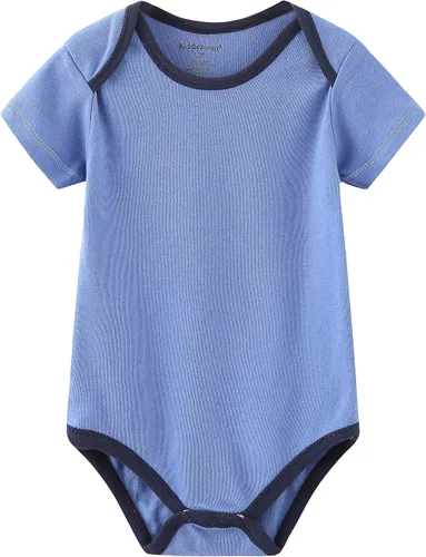 Vista 4 de Kiddiezoom Mameluco unisex de algodón de una pieza para bebé recién nacido, 5