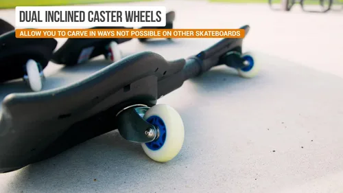 Vista 4 de RipStik Classic Caster Board Pivoting Street Surf Skateboard Azul