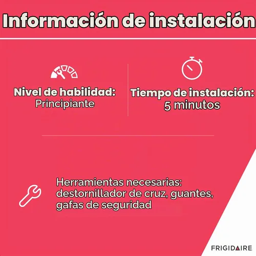 Vista 5 de Frigidaire 316544501 - Manija para puerta de horno para cocinas eléctricas
