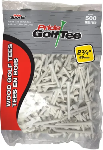Vista 10 de Pride Golf Tee, tee de lujo de 2-3/4 pulgadas, 500
