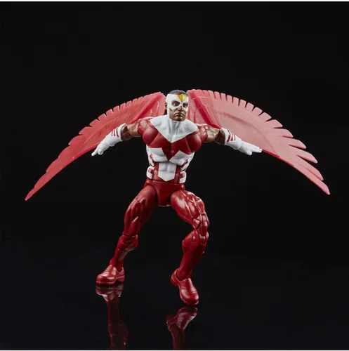 Vista 8 de Marvel Legends Series Marvel's Falcon - Figura de acción de 6 pulgadas con embalaje retro juguete, 3 accesorios