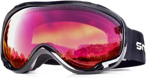 Vista 7 de Gafas de esquí para esquí, snowboard, motos de nieve para hombres, mujeres y adultos, antivaho 100% protección UV