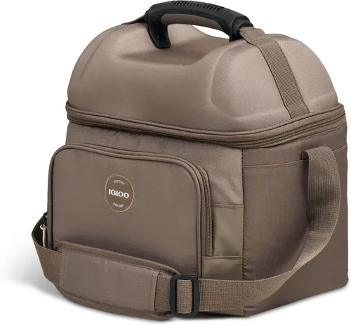 Vista 22 de Igloo Gripper - Bolsa enfriadora de lados suaves Enfriador de almuerzo aislado de doble compartimento