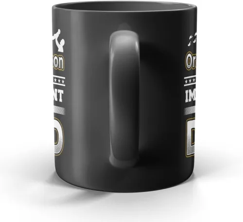 Vista 4 de Oral Surgeon Taza de café – Some People Call Me Oral Surgeon The Most Important Call Me Dad 11oz 15oz Taza de café, 11onza, Negro