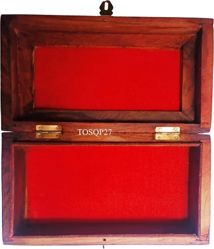 Vista 3 de TOSQP27 Regalos tallados a mano elefante palisandro joyero encantador regalo para mujeres, niñas, mamá, madre, hermana, artesanal, único, 8 pulgadas