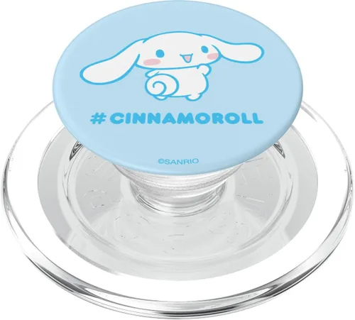 Vista 8 de Sanrio Cinnamoroll Hashtag PopSockets Adhesivo PopGrip