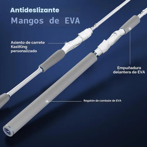 Vista 7 de KastKing Centron Lite Twin Tip Spinning & Casting Fishing Rods