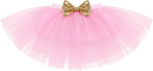 Vista 4 de ODASDO Conjunto de 4 piezas para bebé niña con forma de dona de 1/2/1º/2º/3º/3º cumpleaños para tarta