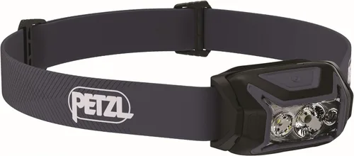 Vista 11 de PETZL ACTIK - Linterna frontal (450 lúmenes) con haz múltiple y luz roja, color gris