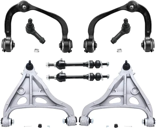 Vista 120 de Detroit Axle - Kit de suspensión frontal de 8 piezas para Chevy Silverado