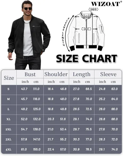 Vista 6 de Chaqueta bomber de gamuza para hombre, casual, ligera, vintage, abrigo universitario