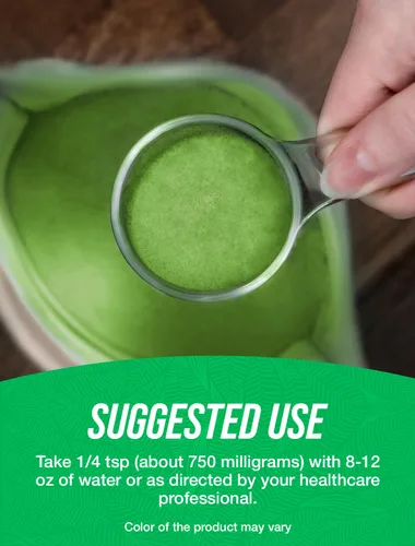 Vista 4 de BulkSupplements. com Polvo de matcha orgánico – Matcha en polvo para café con leche, matcha de grado culinario – Orgánico y sin gluten, 750 mg por