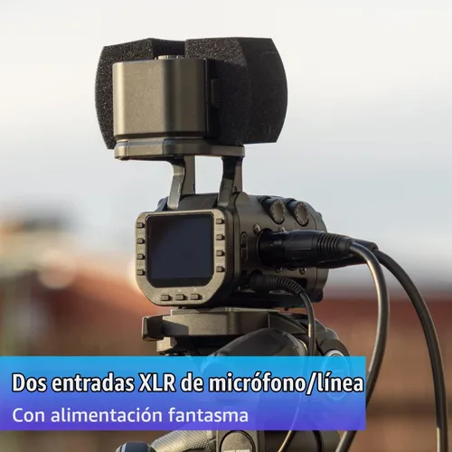 Vista 5 de Zoom Grabadora de video Q8n-4K para músicos, streamers y cineastas