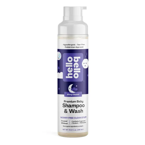 Vista 18 de Hello Bello Champú y gel de baño para niños, fórmula hipoalergénica suave, vegano y libre de crueldad, aroma cremoso de coco, 10 onzas líquidas