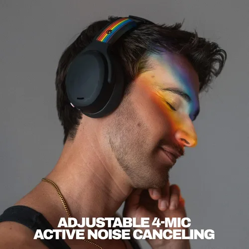 Vista 4 de Skullcandy Crusher ANC 2 - Auriculares inalámbricos Bluetooth con graves multisensoriales, cancelación activa de ruido, hasta 60 horas de batería