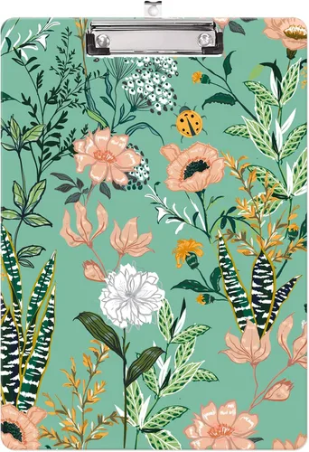 Vista 28 de Portapapeles de moda, portapapeles de madera decorativos tamaño A4 para profesores, enfermeras, médicos, estudiantes y niños, diseño lindo