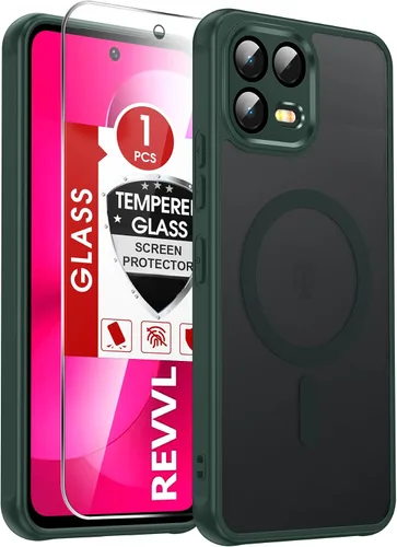Vista 127 de LeYi Funda para teléfono Samsung-S23: protector de pantalla e imán MagSafe Púrpura
