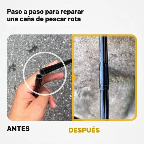Vista 6 de Fishing Rod Repair Complete Kit,Pole&Tip Replacement with Supplies 33 EU