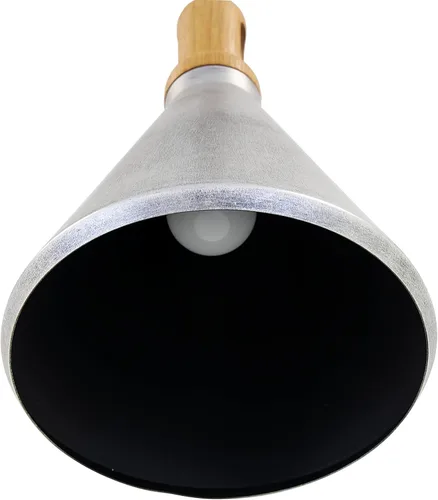 Vista 4 de Colgante Gris Plateado Collection One Light