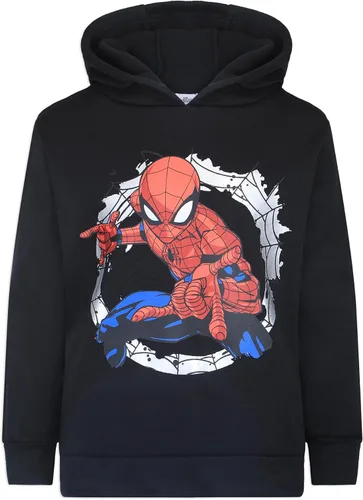 Vista 5 de Marvel Spiderman - Paquete de 2 sudaderas con capucha para niños pequeños y pequeños, color rojonegro