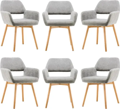 Vista 27 de Silla de Escritorio Sin Ruedas Silla de Acento Cómoda para Sala de Estar Comedor Dormitorio Silla de Tocador Silla de Maquillaje Oficina en Casa