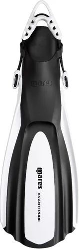 Vista 8 de Mares Aletas de tacón abierto unisex Avanti Pure con correas ajustables para buceo