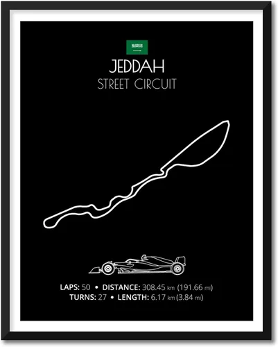 Vista 21 de Custom Car Posters Póster hecho a mano compatible con Autodromo Enzo e Dino Ferrari (Imola, Italia), póster de pista de carreras diseñado
