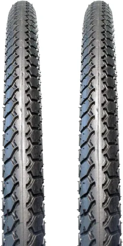 Vista 2 de ZOL BMX Alambre Bicicleta Neumático 20x1 3/8c G5012 Negro