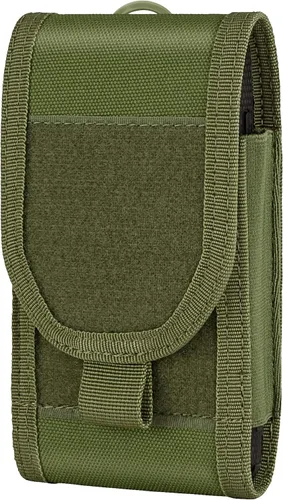 Vista 8 de Funda táctica Molle para teléfono inteligente grande para iPhone 17 Pro Max/16 Pro Max/16 Pro/16/15 Pro Max/14 Pro Max/13 Pro Max