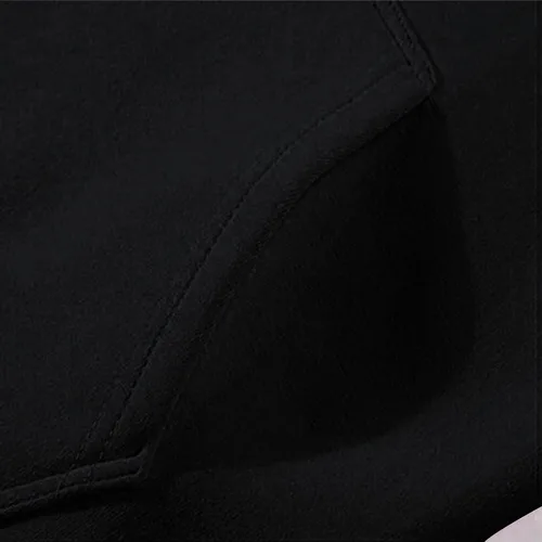 Vista 13 de Sudaderas de algodón de peso medio de manga larga con capucha, transpirable, ajuste holgado, suéter atlético