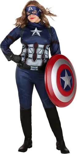 Vista 6 de Captain America Womens Costume