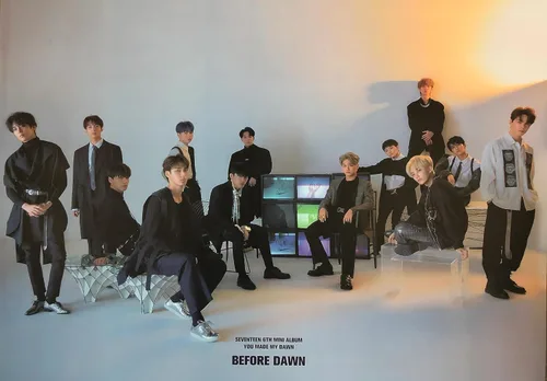 Vista 6 de SEVENTEEN You Made My Dawn 6th Mini Reedición Álbum CD+Photobook+Letra+Lenticular+Tarjeta de fotos+Detrás de la escena+Pegatina+Seguimiento Sellado