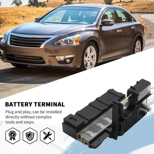 Vista 5 de 24380-3JA1A Fusible Fusible Fuselink Fusible Batería con Terminal Positivo de Batería, Reemplazo para Nissan Altima Maxima Murano Pathfinder