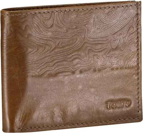 Vista 3 de Totto - Cartera de piel estampada para hombre - Maxi Cuero