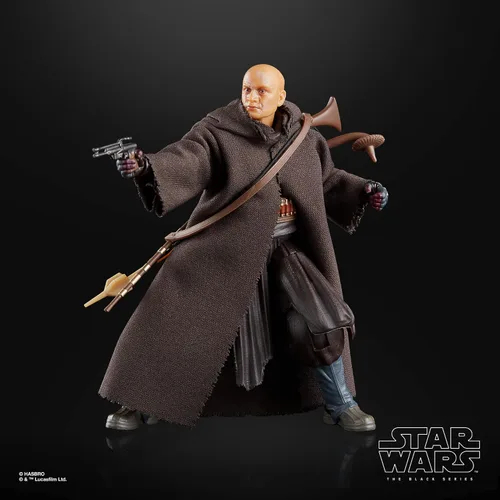 Vista 4 de STAR WARS The Black Series Boba Fett (Tython) Figura coleccionable de The Mandalorian de 6 pulgadas, juguetes para niños a partir de 4 años