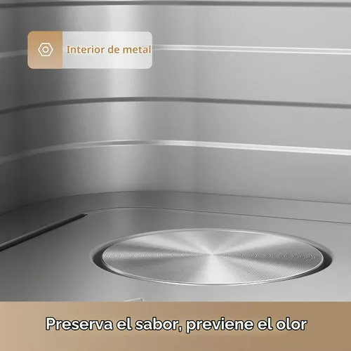 Vista 9 de Mova Freidora de aire FD10Pro, freidora digital grande de 6.3 cuartos de galón con ventana visible, 11 modos de cocción preestablecidos, sistema