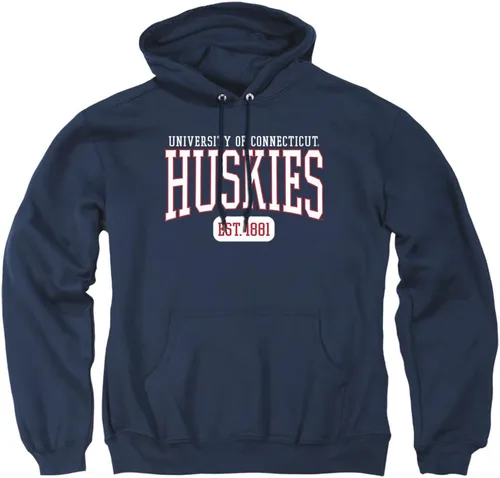 Vista 283 de LOGOVISION Colección de sudaderas con capucha unisex con diseño oficial de Collegiate Est. Date para hombres y mujeres