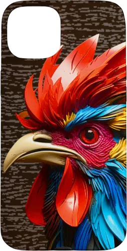 Vista 9 de Funda para teléfono iPhone XR Gallo Gallo de granja Animal Art Rooster