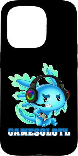 Vista 14 de Gamesolotl Gaming Gamer Axolotl Case for iPhone 17