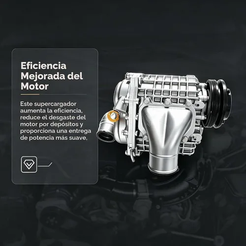 Vista 5 de Compresor universal Supercharger Boostefor 2.0L-3.5L Motores