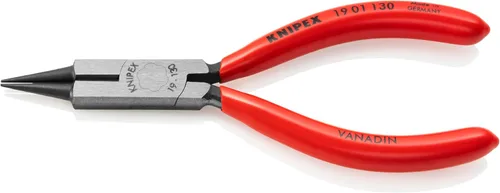 Vista 2 de KNIPEX Herramientas 19 01 130 Alicates de joyería de nariz redonda con bordes de corte