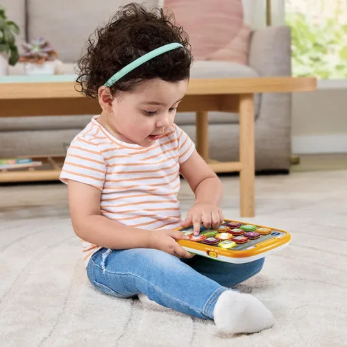 Vista 2 de VTech Tableta de aprendizaje bilingüe - Aprender inglés - para niños de 9 a 36 meses