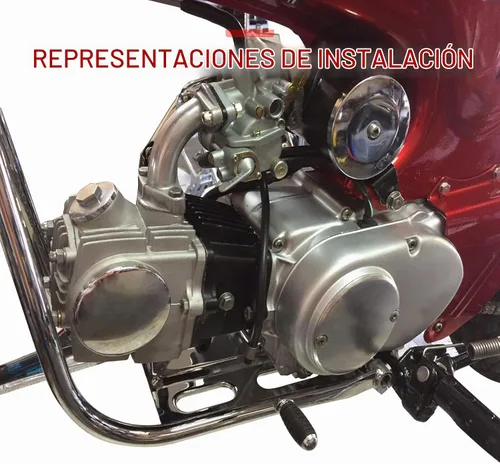 Vista 6 de Cabeza de cilindro Goofit completa para motor de 4 tiempos de 6.71 pulgadas cúbicas para bicicletas todoterreno